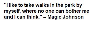 A quote from magic shows the words " no one can think ".